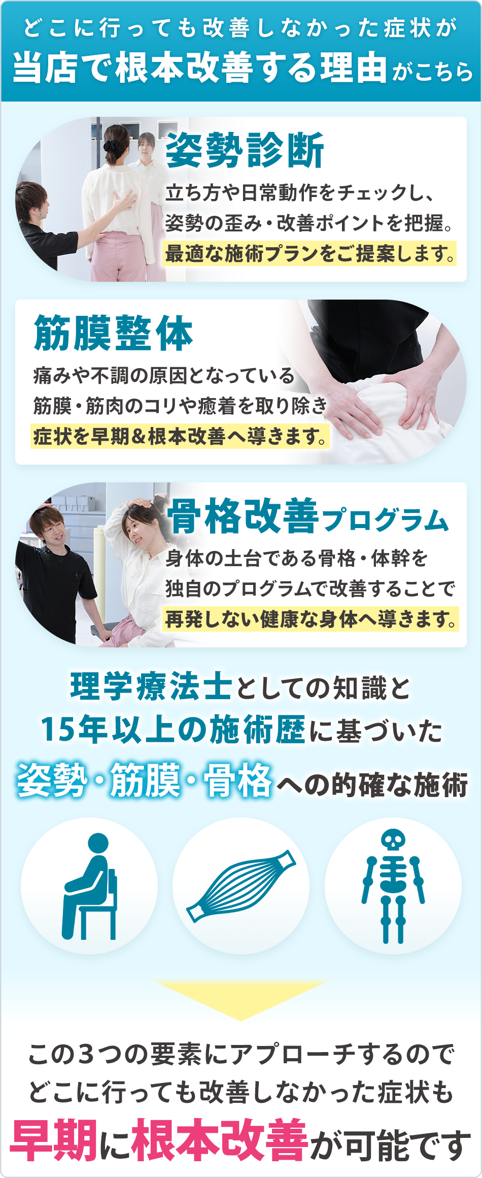 施術の特徴